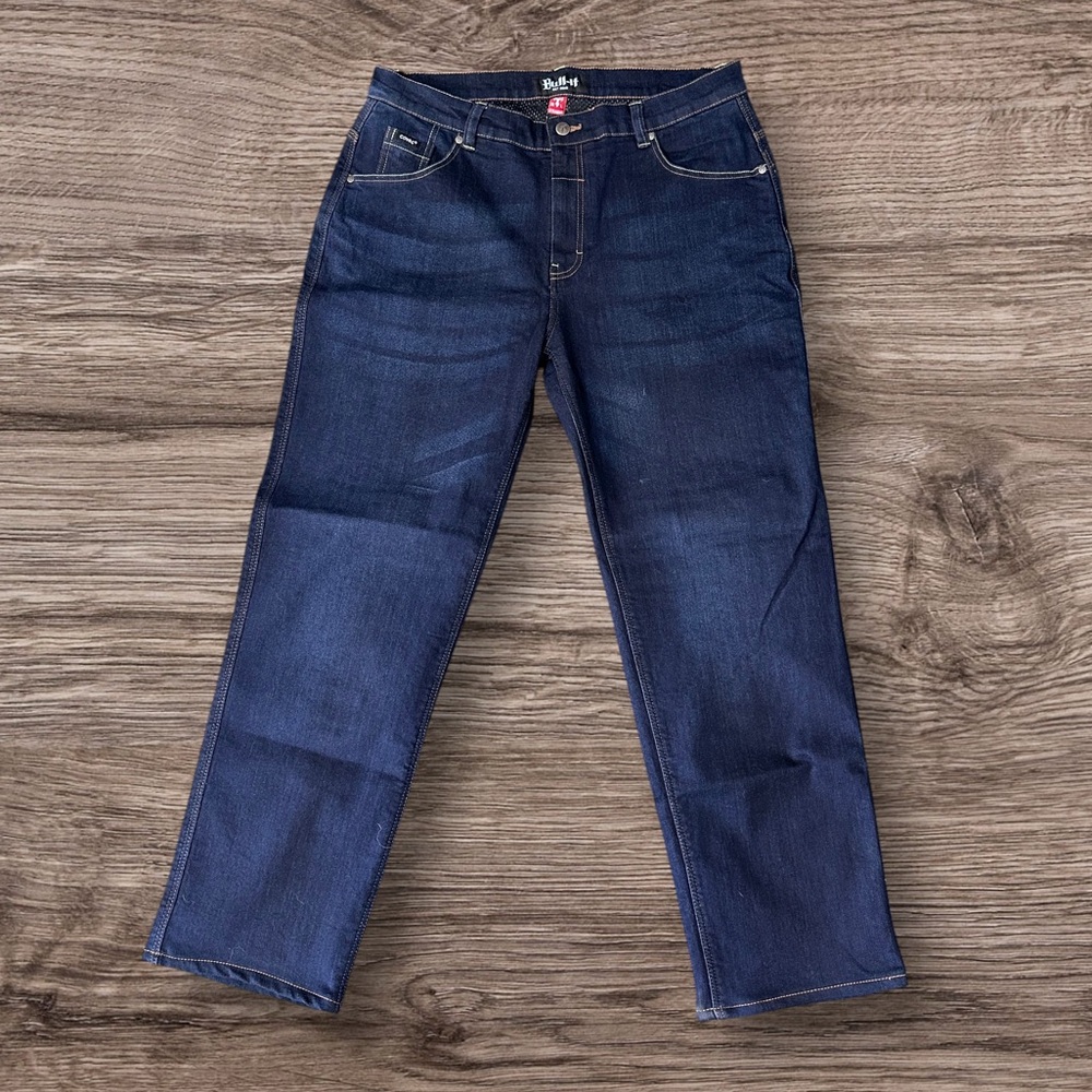Men’s Bull-it Dark Blue Jeans Size 36x”30.5”